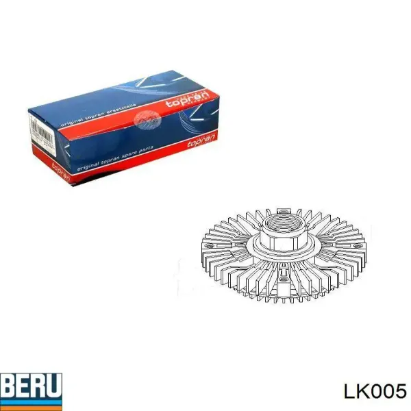 Embrague viscoso de ventilador LK005 Beru