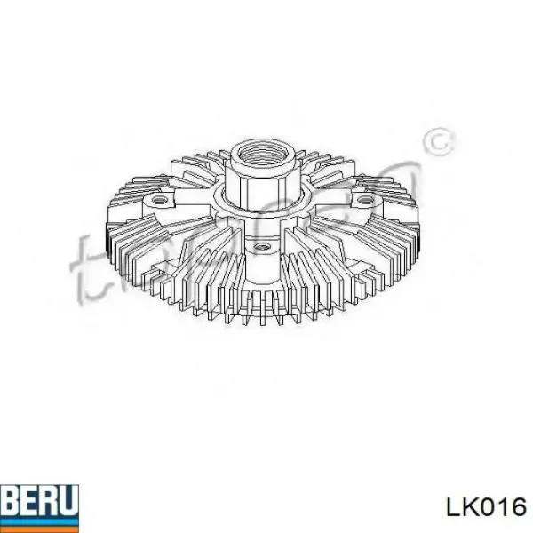 Embrague viscoso de ventilador SV5005 Polcar