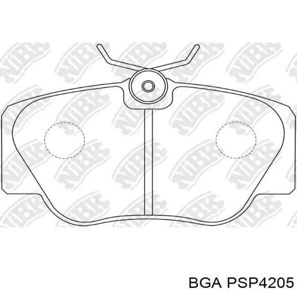 Bomba de dirección PSP4205 BGA