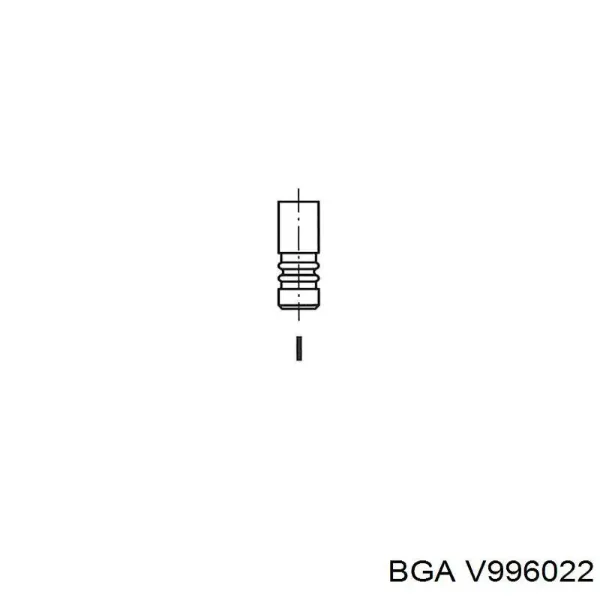 Válvulas de admisión V996022 BGA