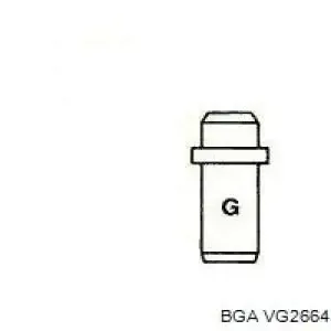 Guía de válvula 8133104 TRW