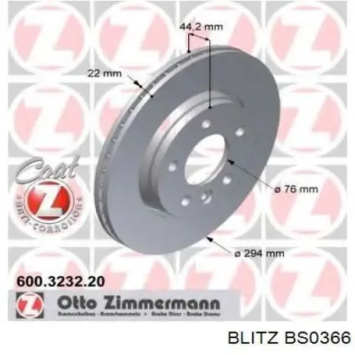 Disco de freno trasero Volkswagen Transporter 7HB, 7HJ, 7EB, 7EJ