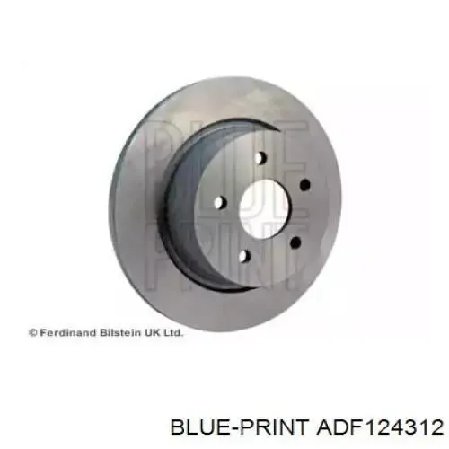 Disco de freno trasero 986479762 Bosch