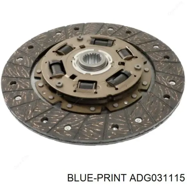 Disco de embrague HD117 VALEO