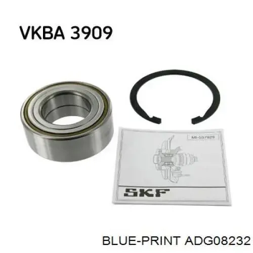 Cojinete de rueda delantero BAH0117 SKF