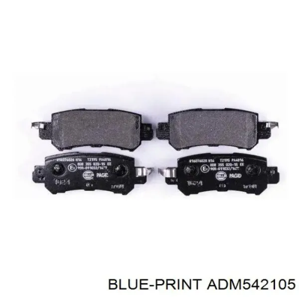 Comprar ADM542105 Blue Print Pastillas traseras de freno