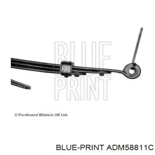 Ballesta de suspensión trasera 200891LS LS Germany