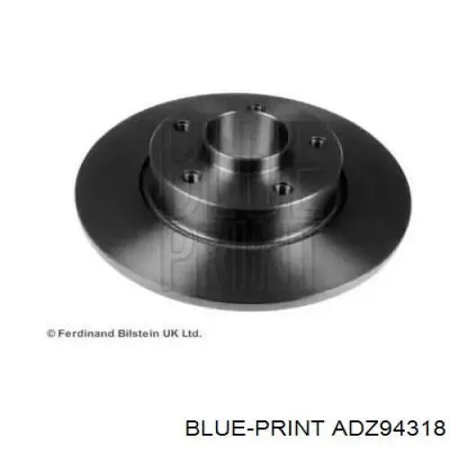 Disco de freno trasero Renault Trafic 2 FL