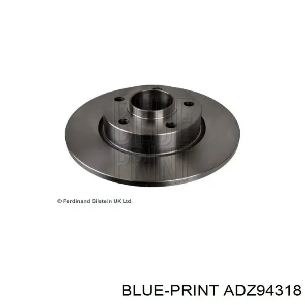 Disco de freno trasero Renault Trafic 2 FL