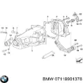 Tornillo de montaje del amortiguador trasero BMW 7 E38