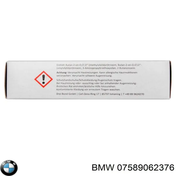 Sellador de silicona 07589062376 BMW