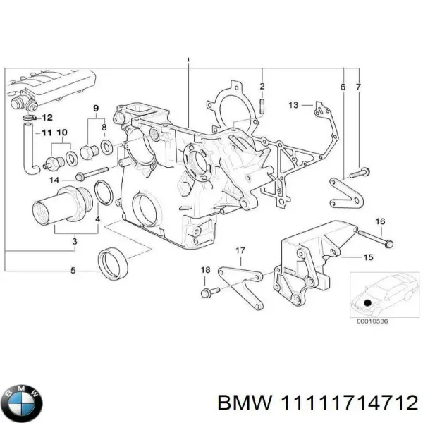 Tapón de culata BMW 3 E21