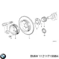 Piñón del cigüeñal BMW 5 E34