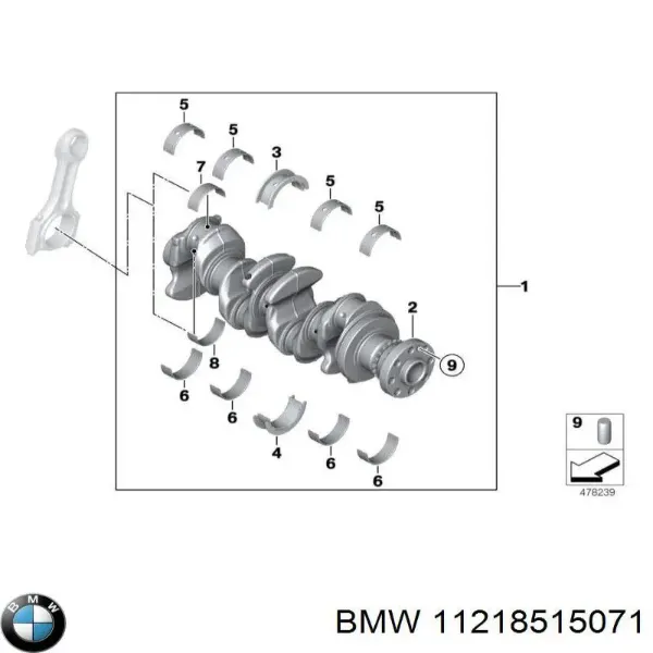 Comprar Cigüeñal BMW 1  E81, E87