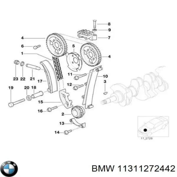 Árbol de levas BMW 3 E21