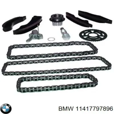 Cadena, bomba de aceite BMW 11417797896