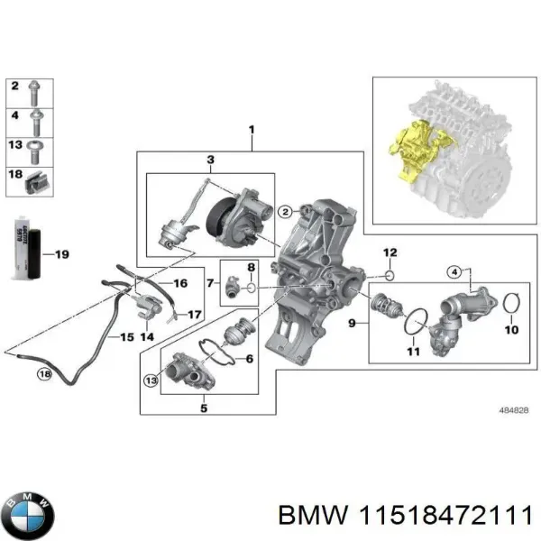 Termostato 725445 NRF