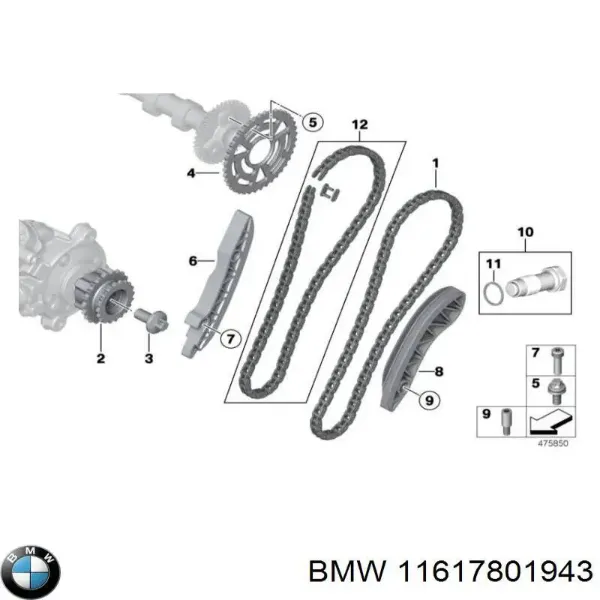 Junta cuerpo mariposa BMW 1 E81, E87