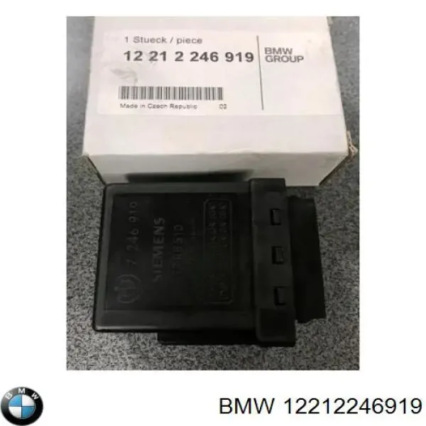 Relé de bujía de precalentamiento BMW 5 E39