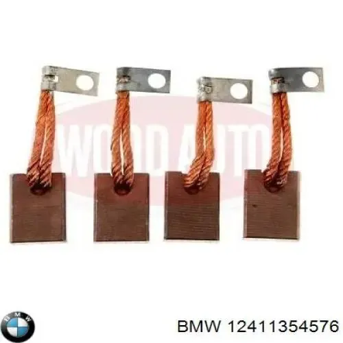 Escobilla de carbón, arrancador BMW 3 E21