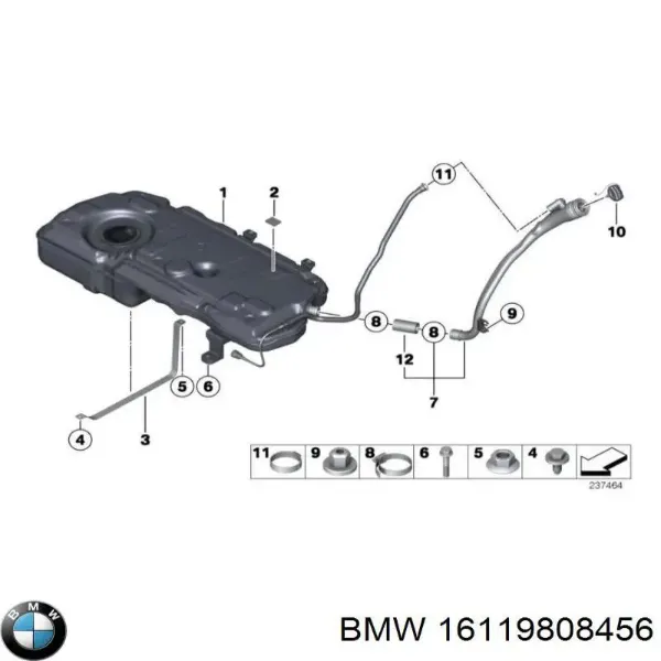  16119808456 BMW