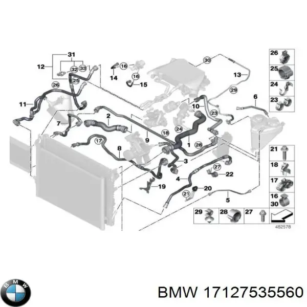  17127535560 BMW