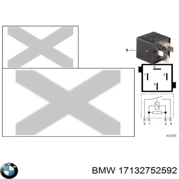 Vaso de expansión 17132752592 BMW