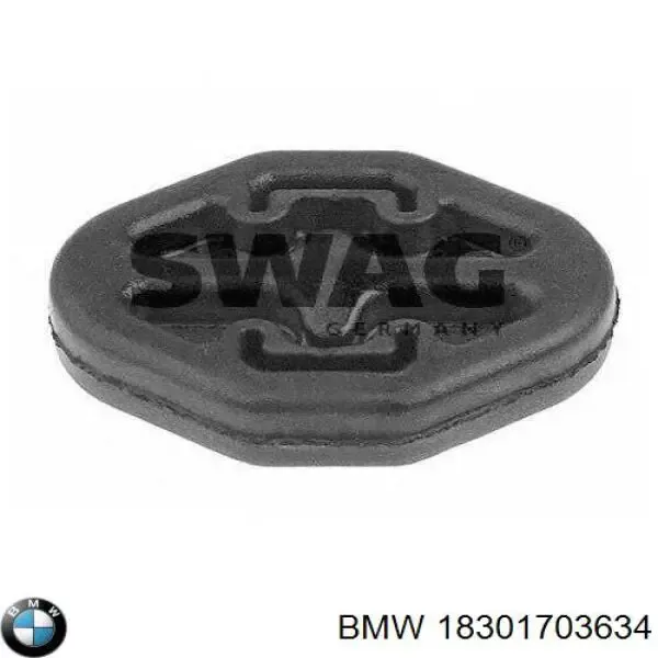 Резинка BMW глушителя BP