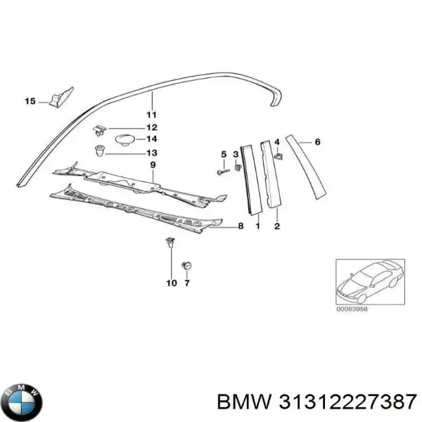  31312227387 BMW