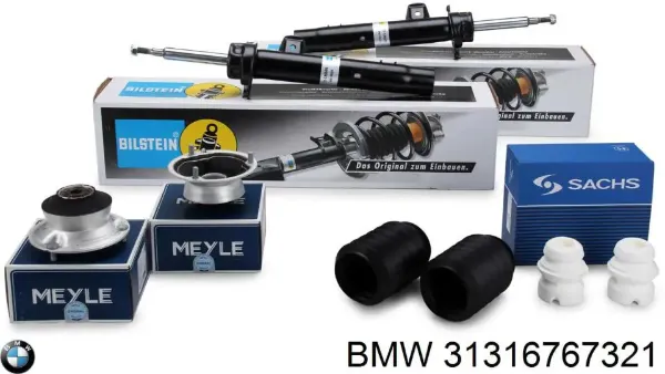 Amortiguador trasero BMW 1 E81, E87