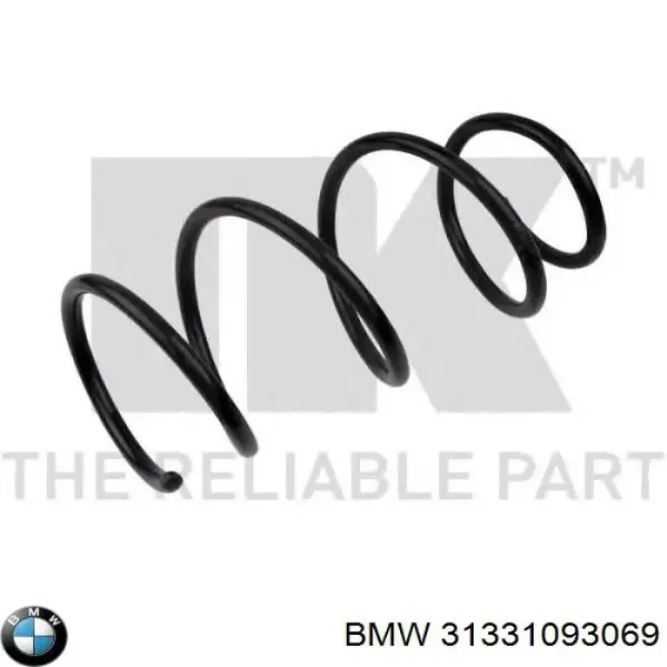 Muelle delantero 31331093069 BMW