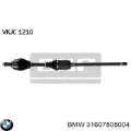 Semieje delantero derecho BMW X5 E53