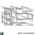 Árbol de transmisión delantero izquierdo BMW 5 E61