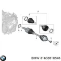 Juego de fuelles de junta homocinética delantera Mini Cooper F57