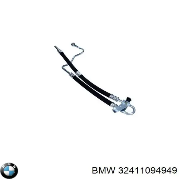 Manguera de alta presion de direccion, hidráulica 32411094949 BMW