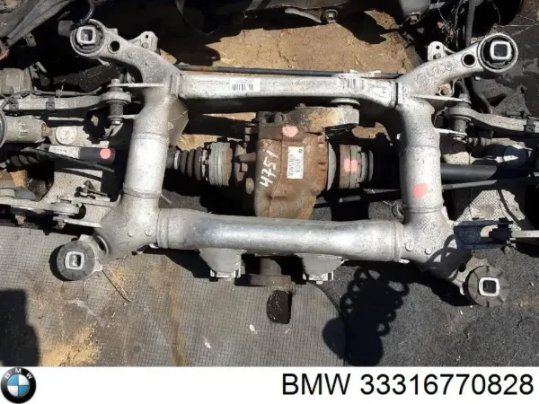Puente trasero 6761904 BMW
