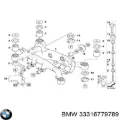 Puente trasero BMW 7 E65, E66, E67