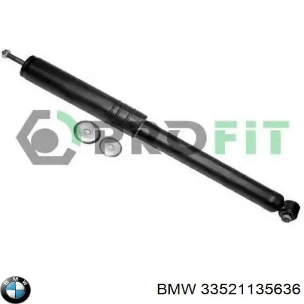 Amortiguador trasero BMW 3 E30