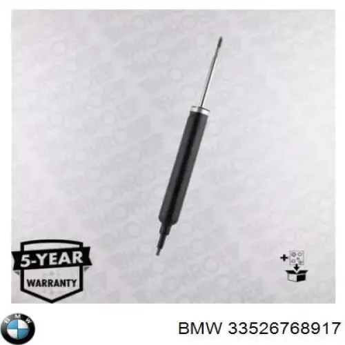 Amortiguador trasero BMW 1 E81, E87