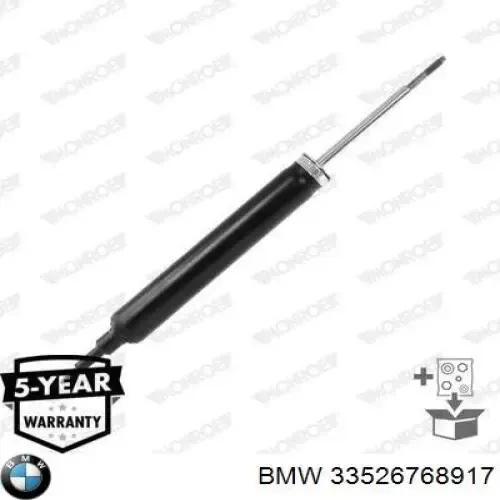 Amortiguador trasero BMW 1 E81, E87