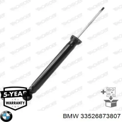 Amortiguador trasero 33526873807 BMW