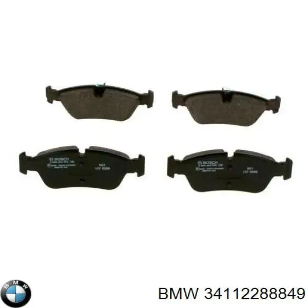 Pastillas de freno delanteras BMW 1 E81, E87