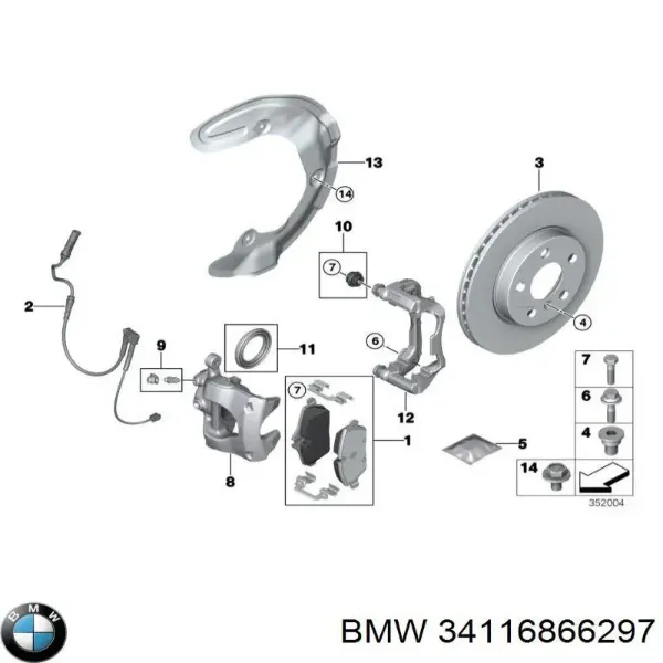 34116866297 BMW