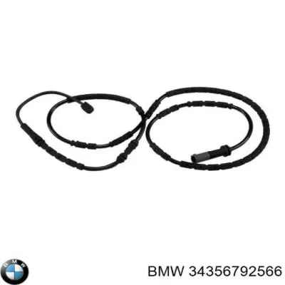 Sensor de desgaste de pastillas de freno trasero BMW 34356792566