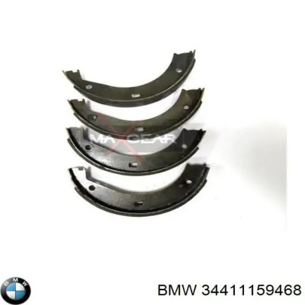 Juego de zapatas de frenos, freno de estacionamiento BMW 5 E34