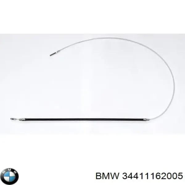Cable de freno de mano trasero derecho/izquierdo 34411162005 BMW