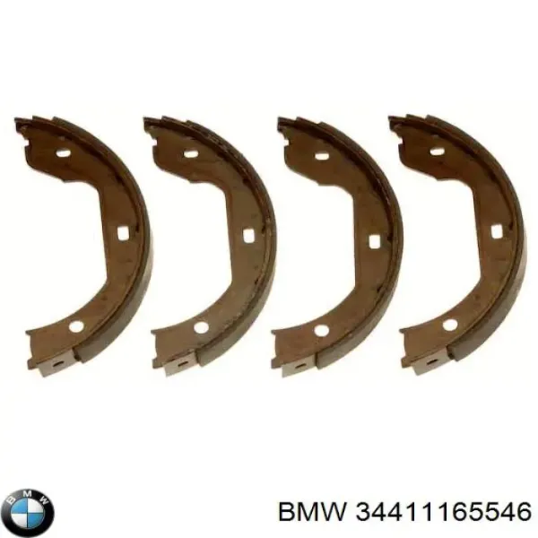 Juego de zapatas de frenos, freno de estacionamiento BMW 5 E39