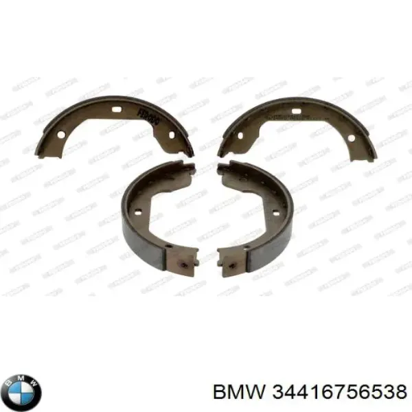 Juego de zapatas de frenos, freno de estacionamiento BMW 5 E39