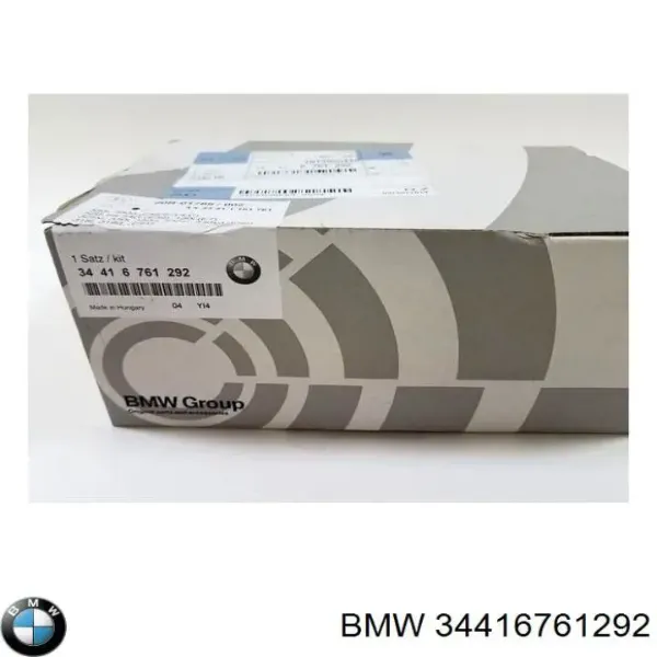 Juego de zapatas de frenos, freno de estacionamiento BMW 1 E81, E87