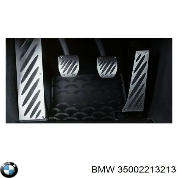 Revestimiento de pedal, juego 35002213213 BMW